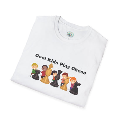 Cool Kids Play Chess Unisex Softstyle T-Shirt Men's Size