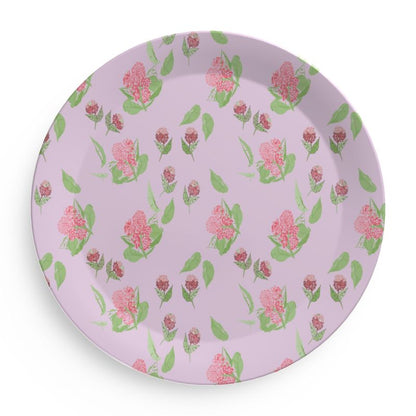 Pink Hydrangea Smaller Print Plates - Miniaday Designs, LLC.