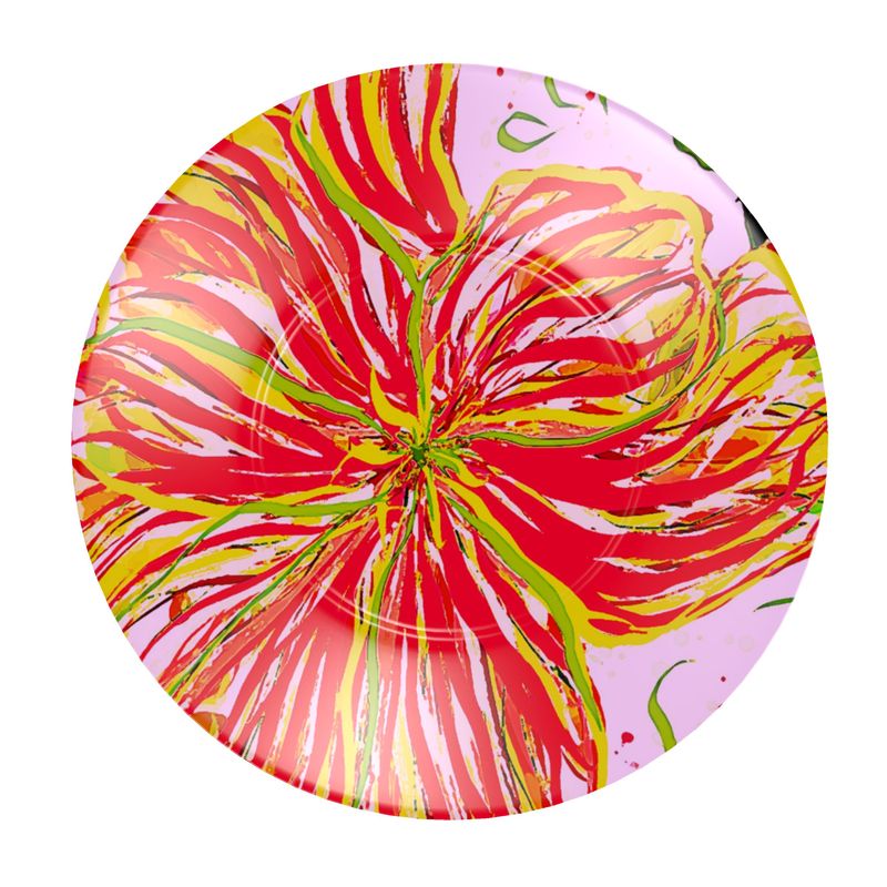 Hibiscus Celebration Designer China Cup and Saucer 2 Sizes