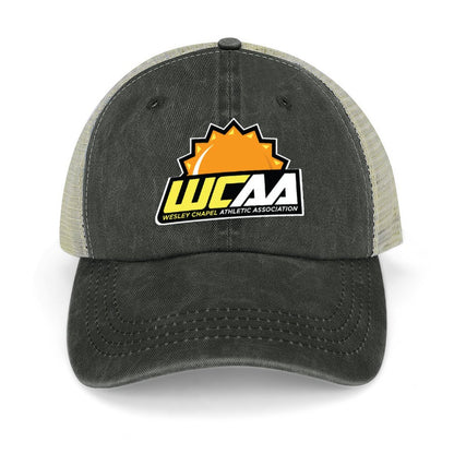 WCAA Denim Trucker Hat  Digital Print of Logo