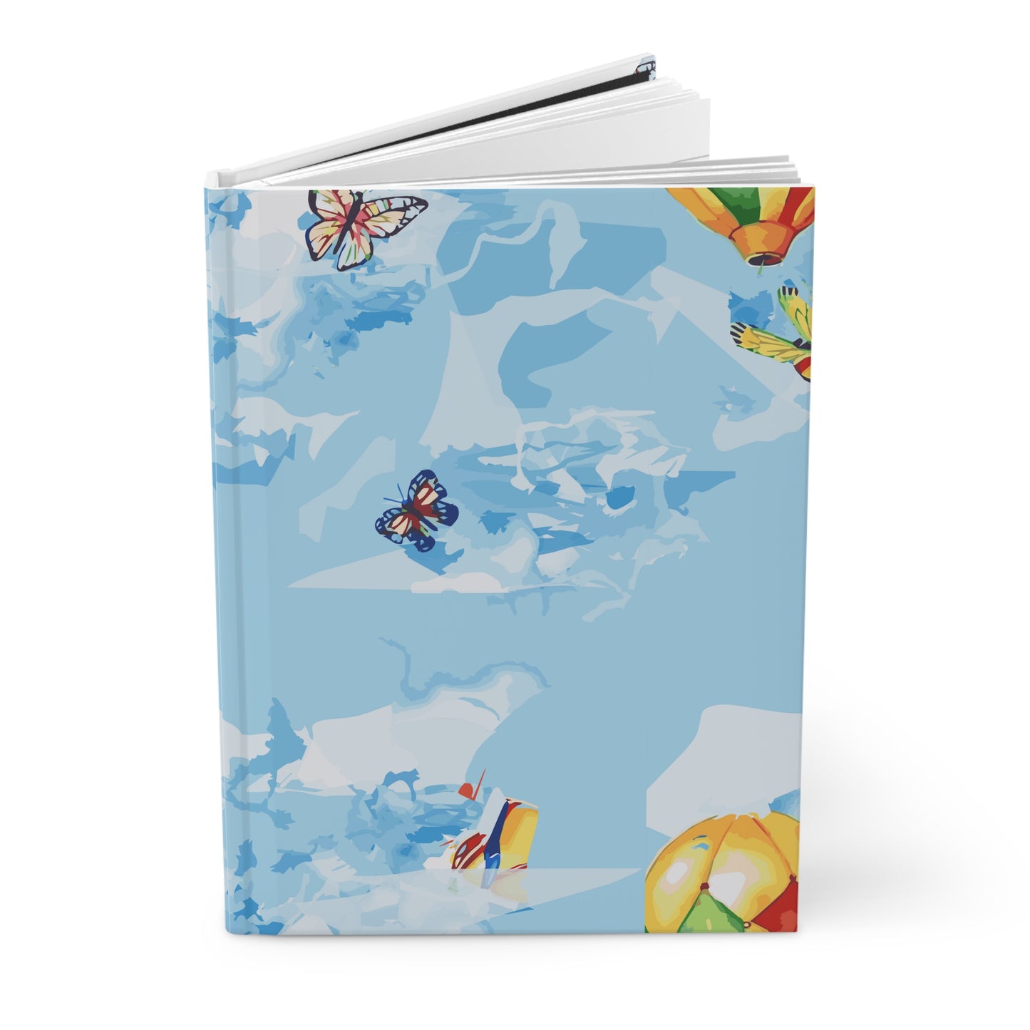 Miniaday Design, LLC. Lined Journal (Matte Finish) Skyward Songbird Collection - Miniaday Designs, LLC.