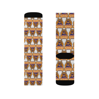 Bitcoin Ben Sarasota Club Sublimation Socks