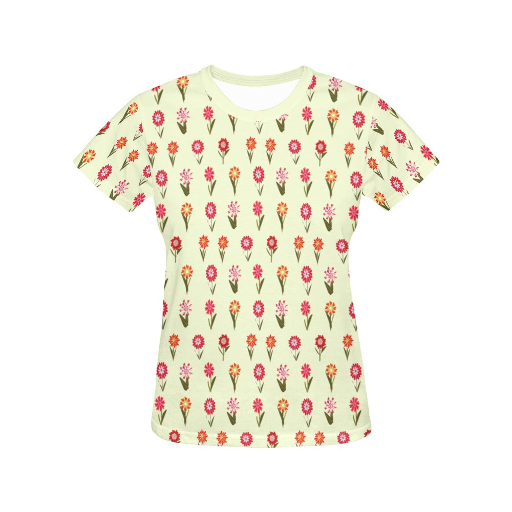 Miniaday Designs Blossoming Charm Women's Tops - Miniaday Designs, LLC.