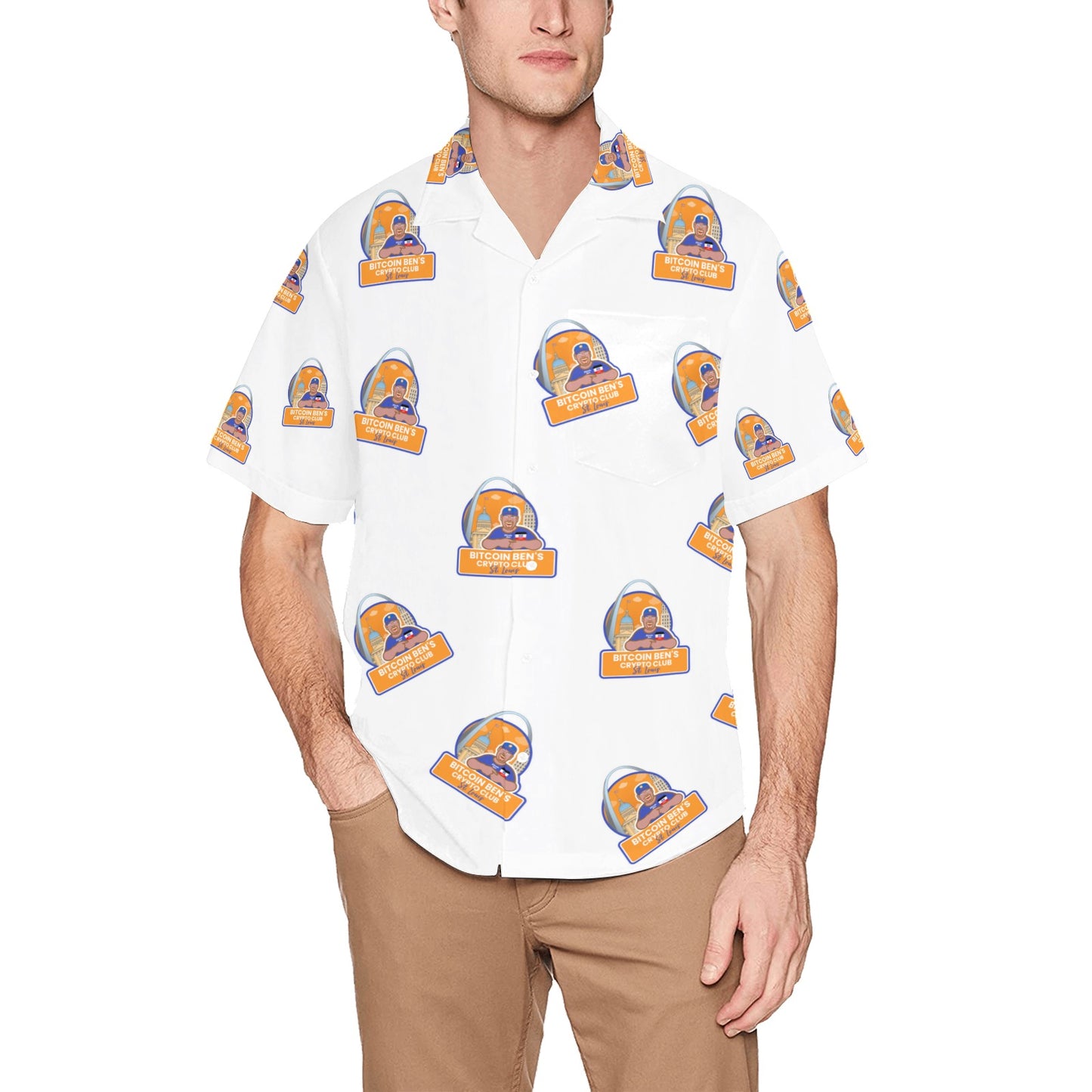 Bitcoin Ben St Louis Club Hawaiian Shirts - Miniaday Designs, LLC.