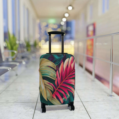 Enchanting Foliage: A Fusion of Realism and Exoticism in Brushwork by Miniaday Designs, LLC. Luggage Cover