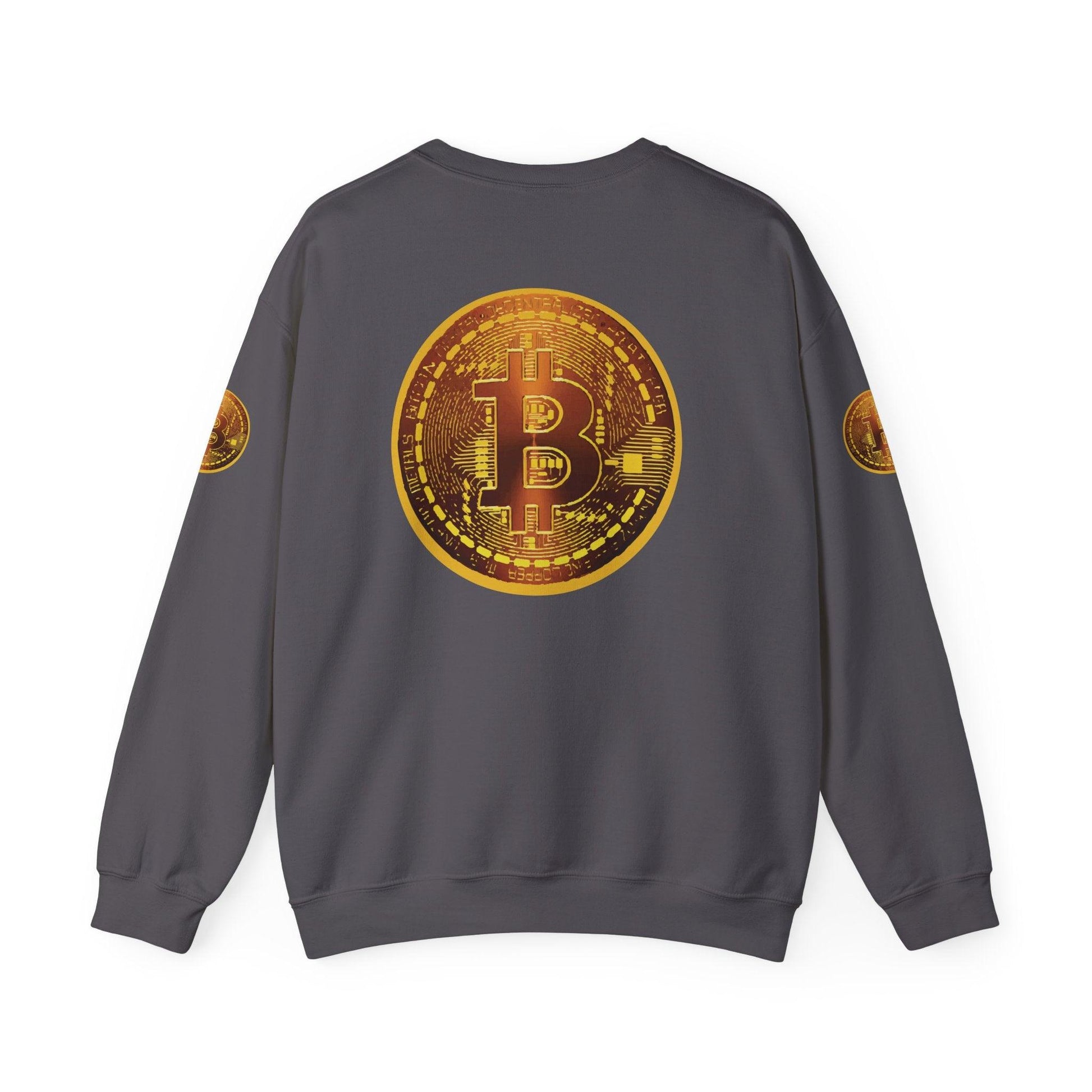 BBCC Massachusets Want to Learn About Bitcoin? Unisex Heavy Blend™ Crewneck Sweatshirt - Miniaday Designs, LLC.