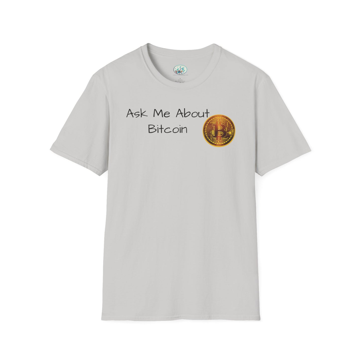 Ask Me About Bitcoin Unisex Softstyle T-Shirt