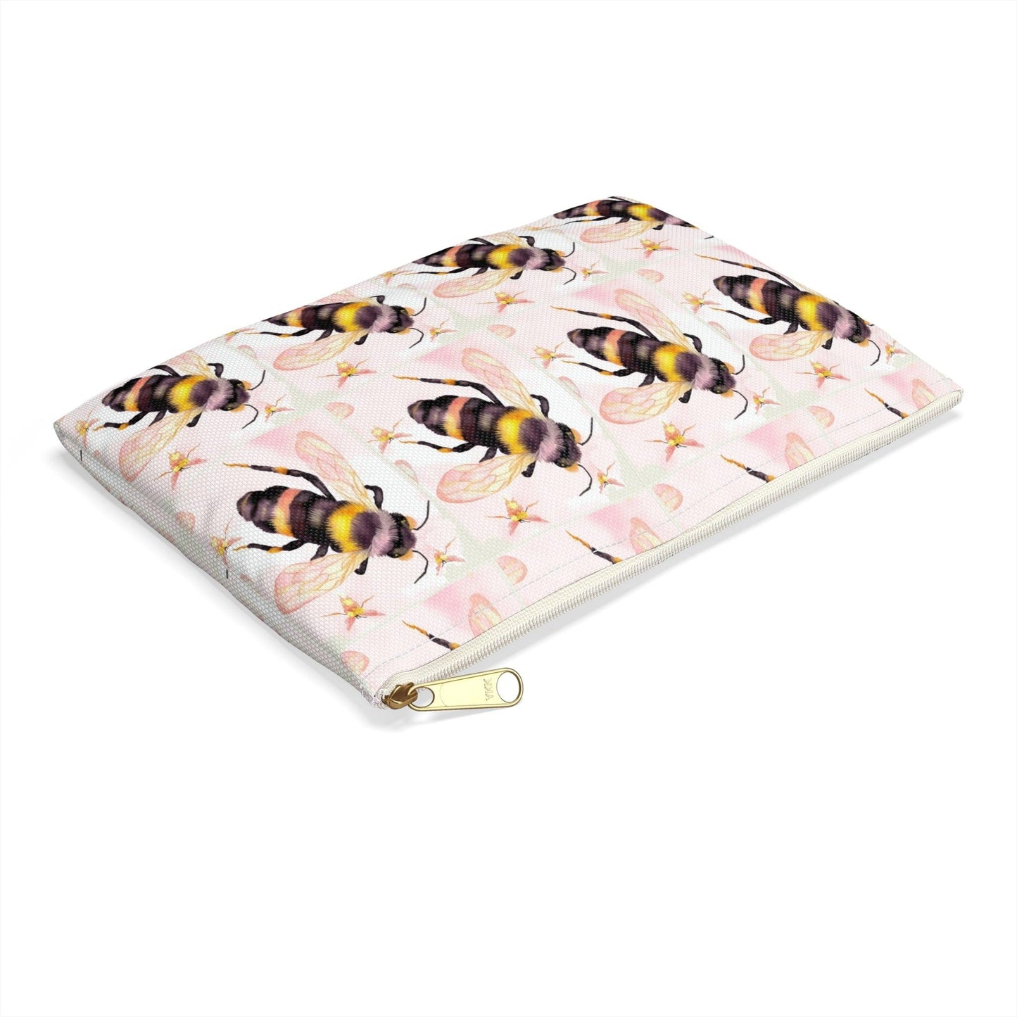 Miniaday Designs, LLC. Accessory Pouch 2 Sizes Bee-utiful Garden Banquet Collection - Miniaday Designs, LLC.