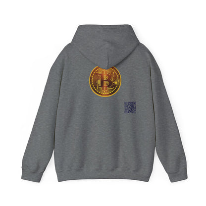 All I Want For Chirstmas is Bitcoin Trees Unisex Heavy Blend™ Hooded Sweatshirt