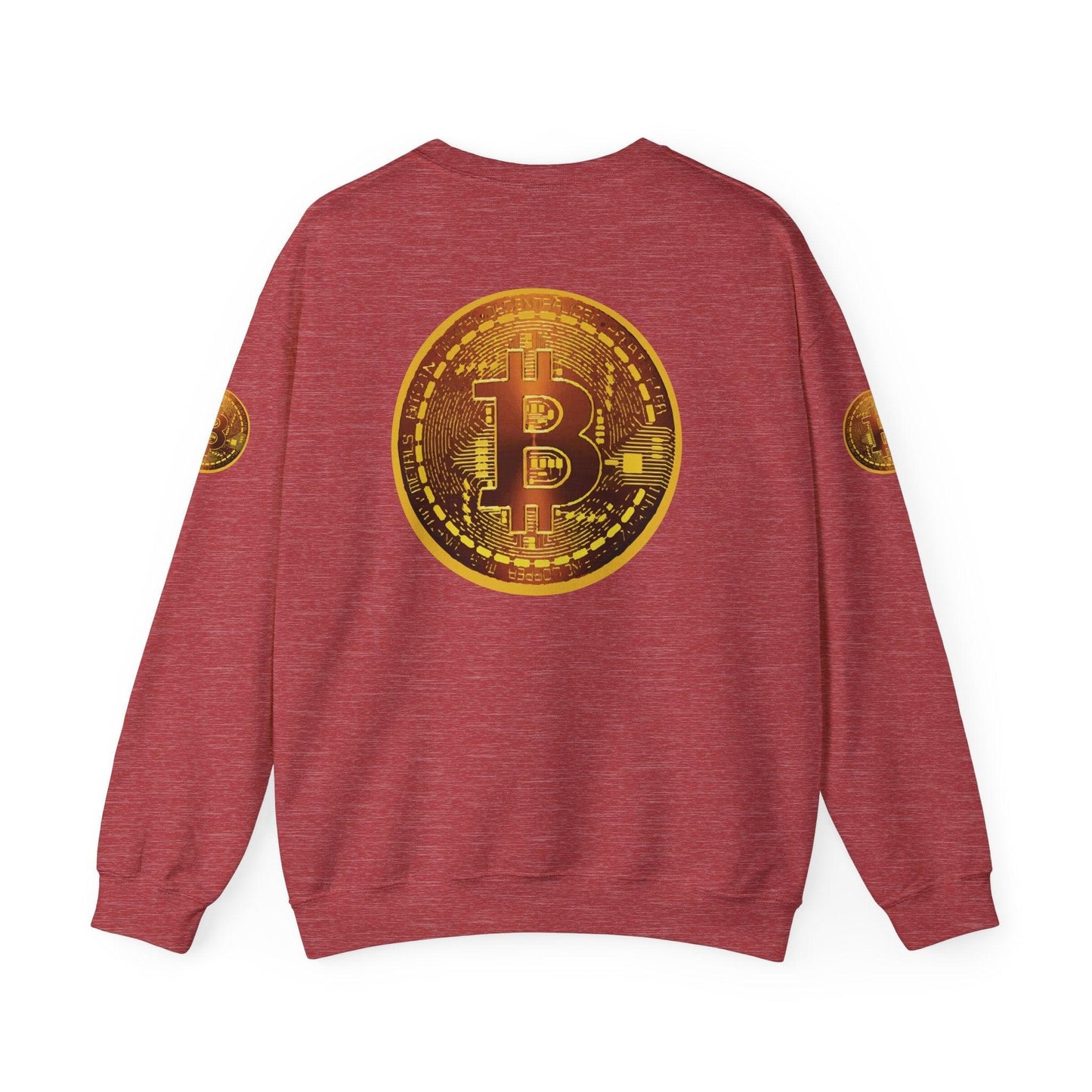 BBCC Massachusets Want to Learn About Bitcoin? Unisex Heavy Blend™ Crewneck Sweatshirt - Miniaday Designs, LLC.