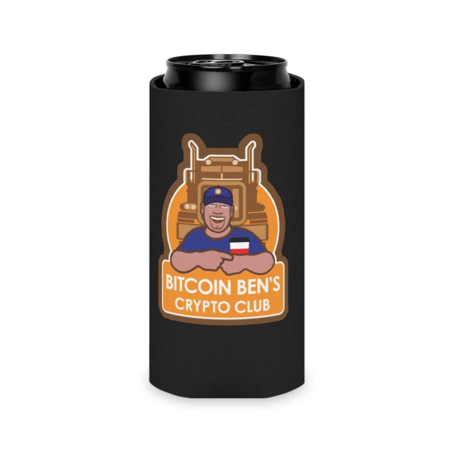 Bitcoin Ben Crypto Club Can Cooler