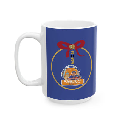 BBCC St. Louis Christmas Ceramic Mug, (11oz, 15oz)