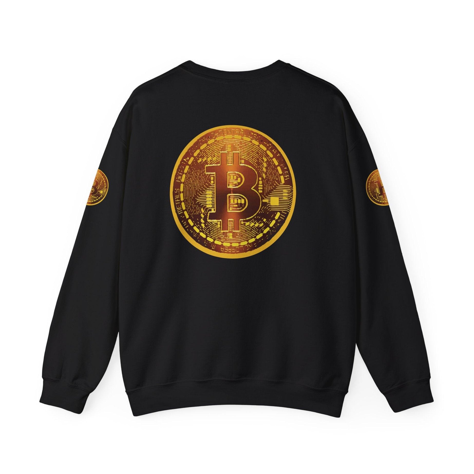 BBCC Massachusets Want to Learn About Bitcoin? Unisex Heavy Blend™ Crewneck Sweatshirt - Miniaday Designs, LLC.