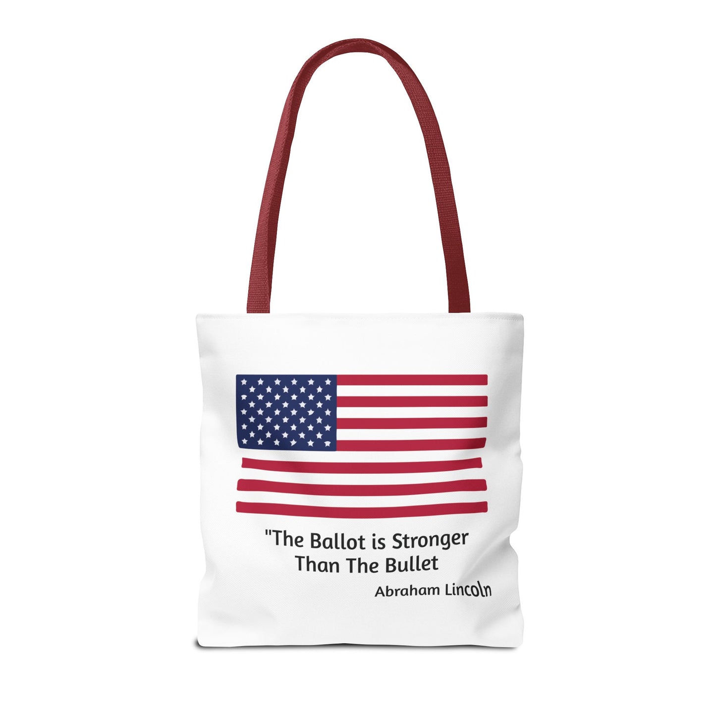 The Ballot is Stronger Than The Bullet Tote Bag (AOP)