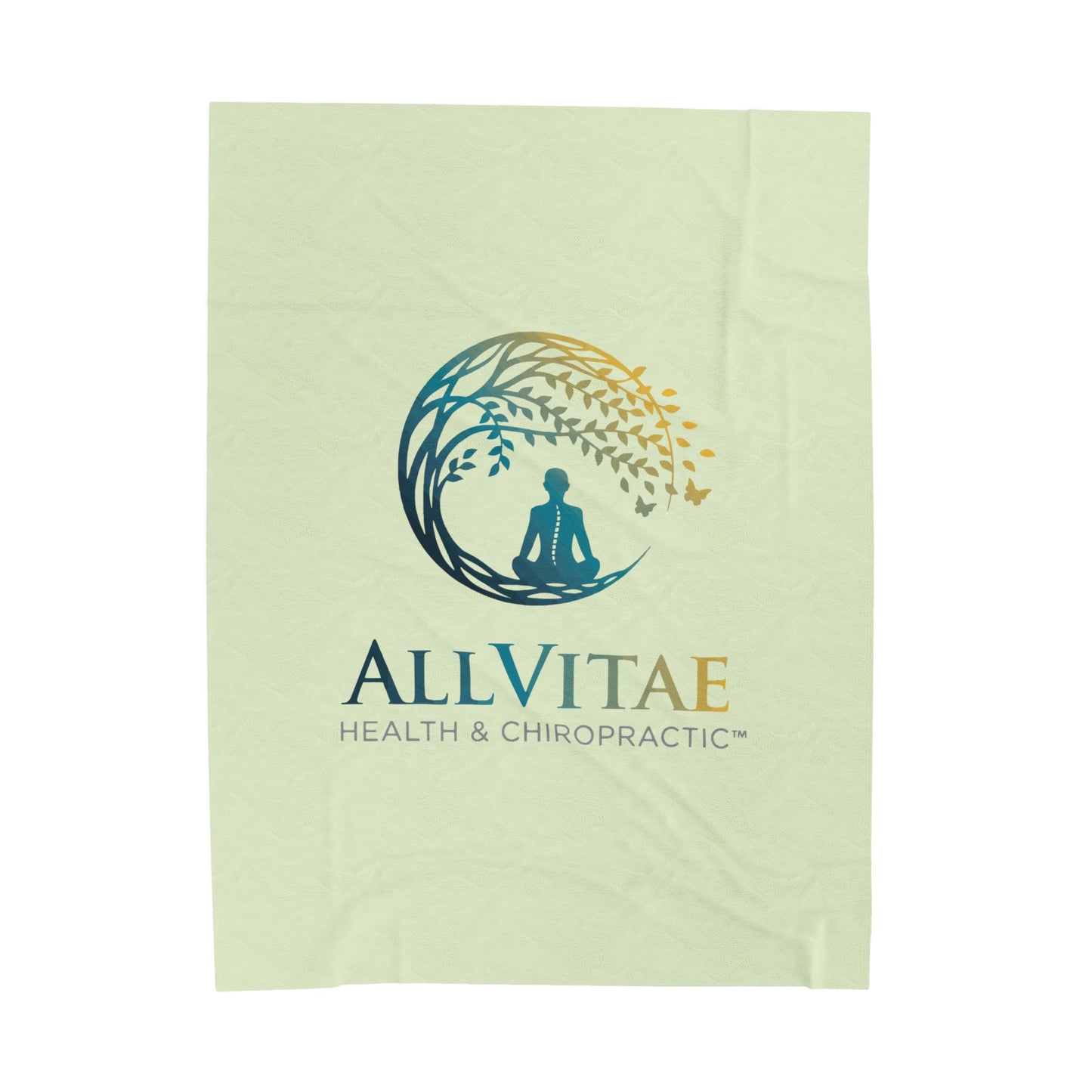 Miniaday Designs Allvitae Velveteen Plush Blanket