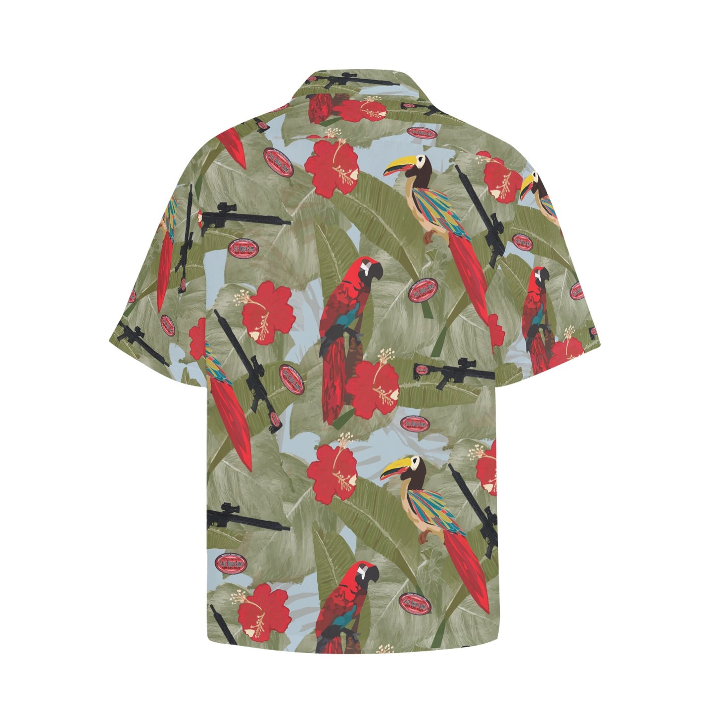 Sage Brush Arms Logo Hawaiian Shirt Several Color Choices