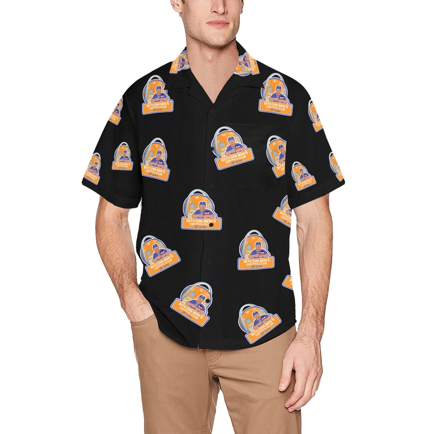 Bitcoin Ben St Louis Club Hawaiian Shirts - Miniaday Designs, LLC.