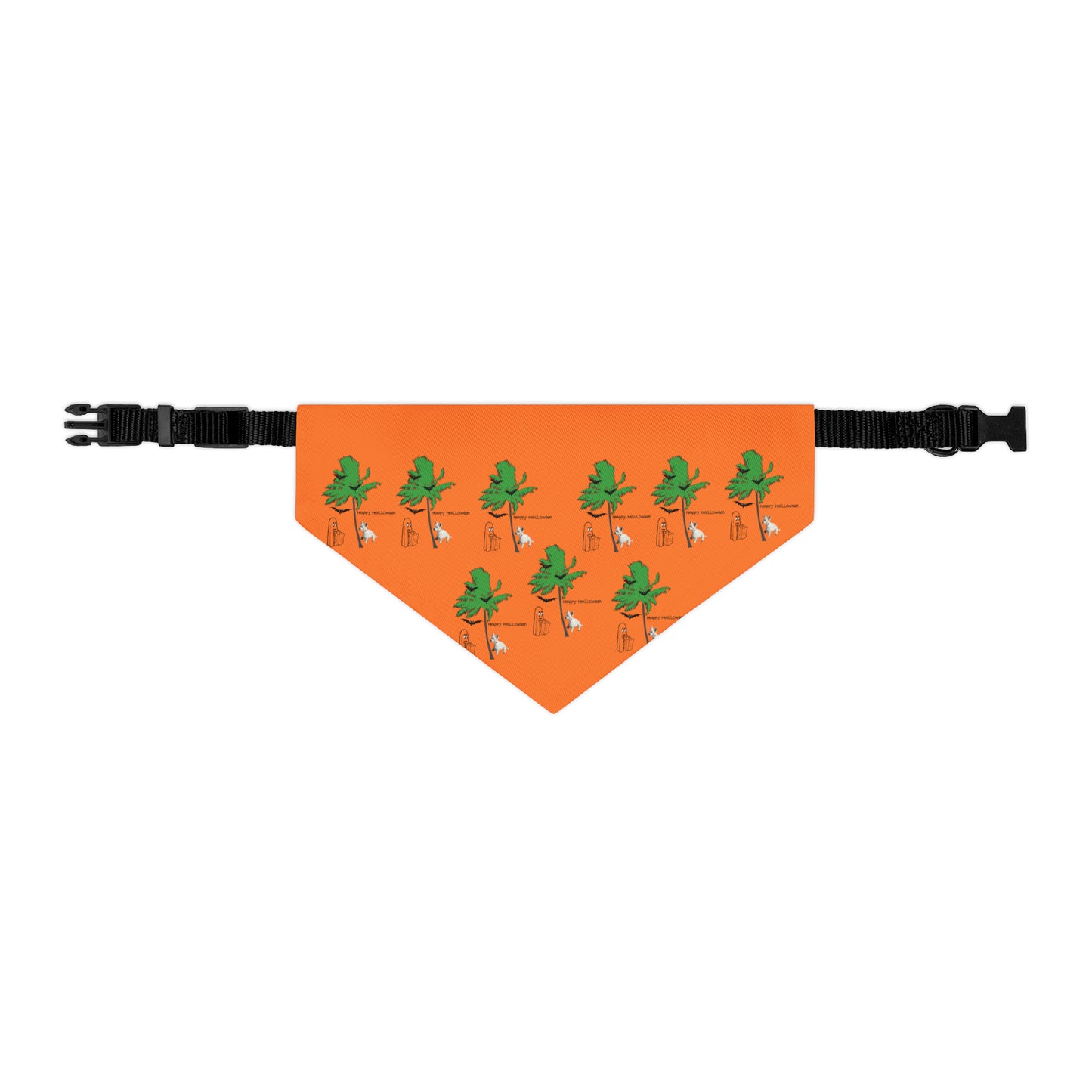 Miniaday Designs Westie - Collar tipo bandana para mascotas, color naranja