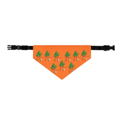 Miniaday Designs Westie - Collar tipo bandana para mascotas, color naranja