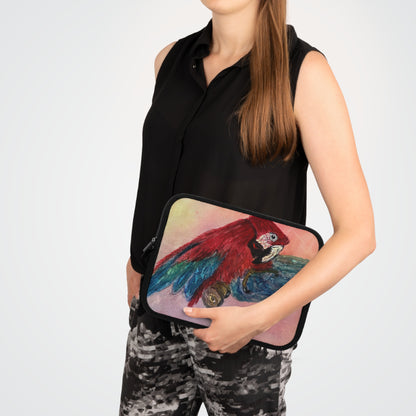 Miniaday Designs Parrot Funda para portátil unisex multicolor 