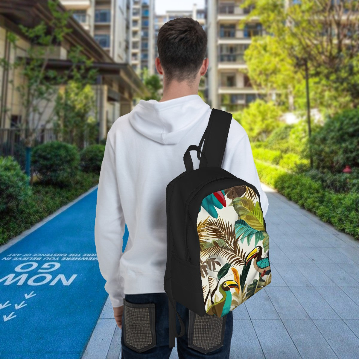 Tiki Collection Laptop Backpack