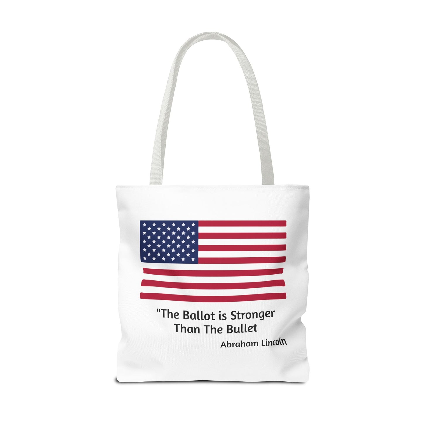 The Ballot is Stronger Than The Bullet Tote Bag (AOP)