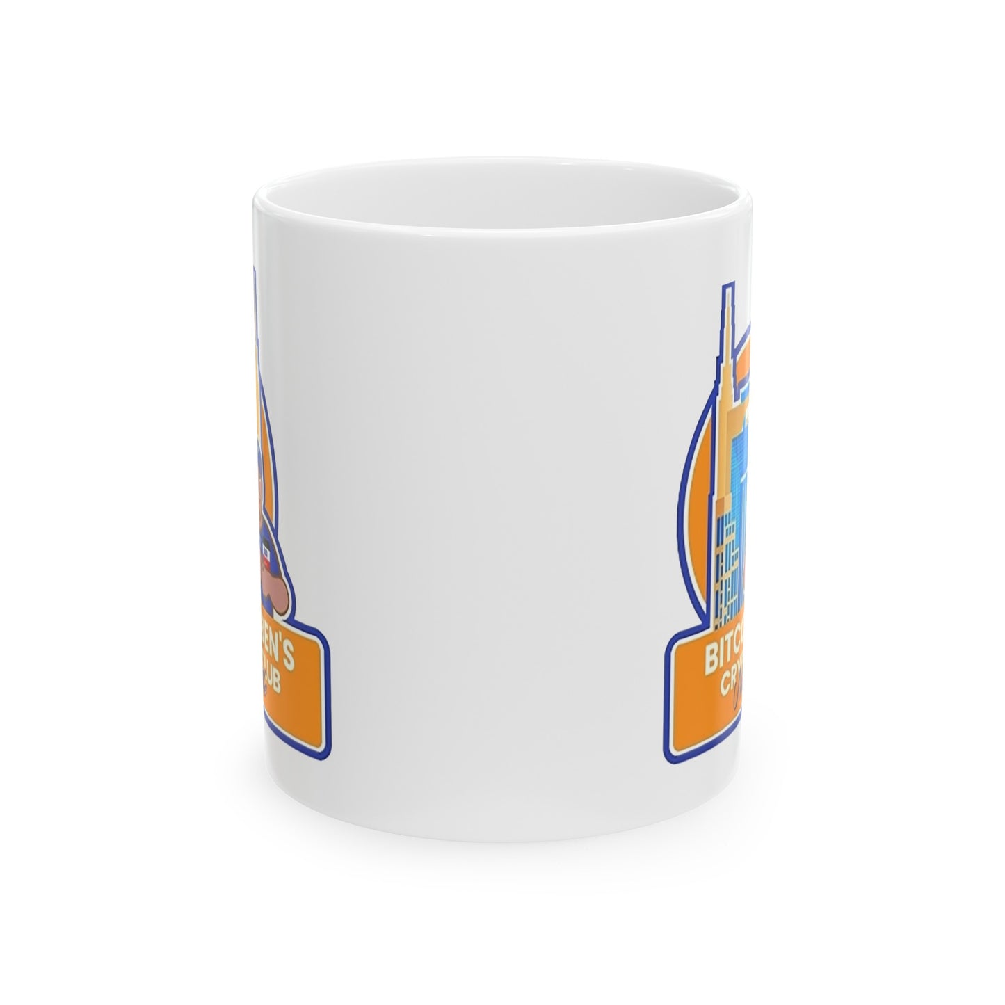 Bitcoin Ben Nashville Club Ceramic Mug, 11oz