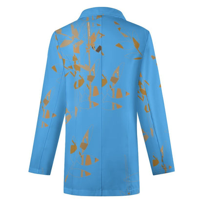 Miniaday Designs Bamboo Collection Women's Blazer Blue