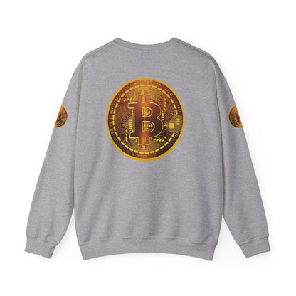 BBCC Massachusets Want to Learn About Bitcoin? Unisex Heavy Blend™ Crewneck Sweatshirt - Miniaday Designs, LLC.