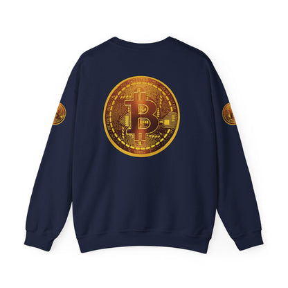 BBCC Massachusets Want to Learn About Bitcoin? Unisex Heavy Blend™ Crewneck Sweatshirt - Miniaday Designs, LLC.