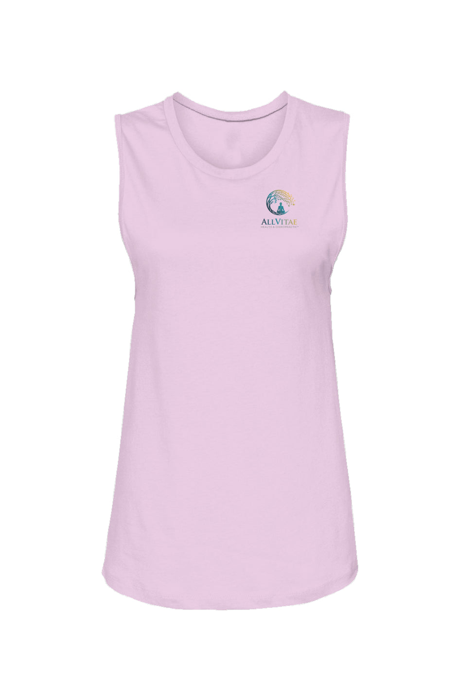 Allvitae Womens Muscle Tank - Miniaday Designs, LLC.