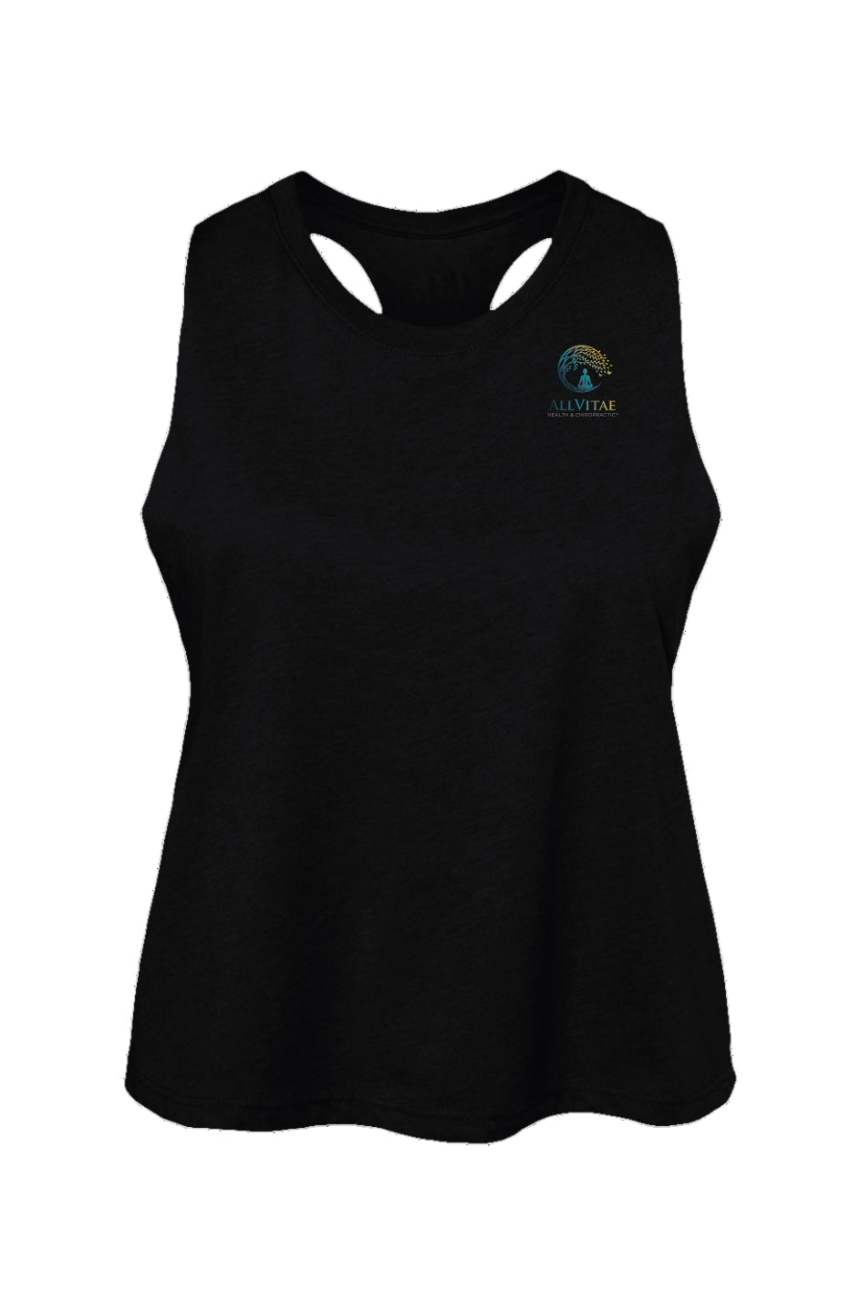 Allvitae Women's Racerback Cropped Tank