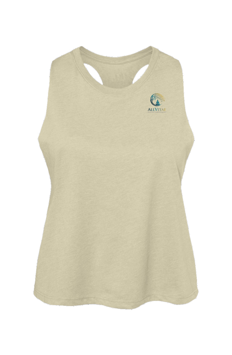 Allvitae Women's Racerback Cropped Tank