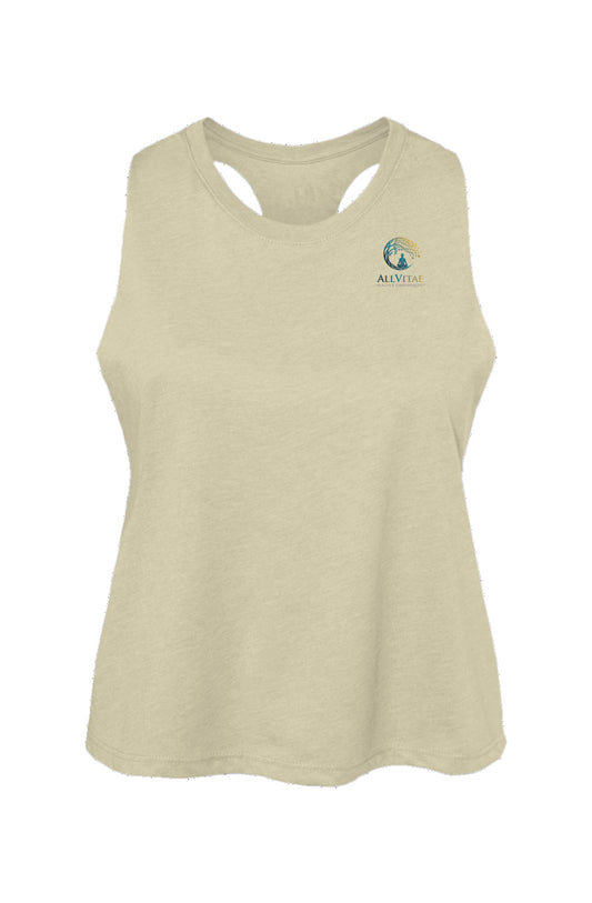 Allvitae Women's Racerback Cropped Tank