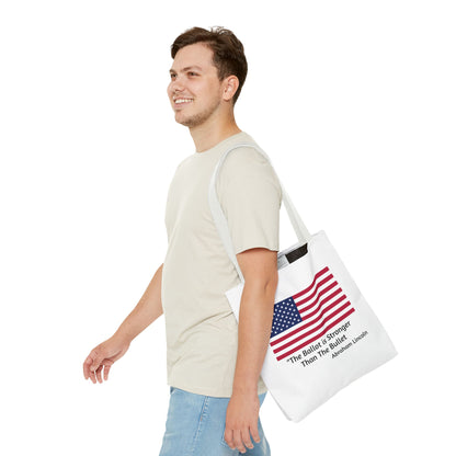 The Ballot is Stronger Than The Bullet Tote Bag (AOP)