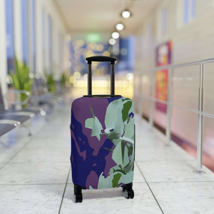 Floral Abstraction Harmony Collection by Miniaday Designs, LLC.  Luggage Cover