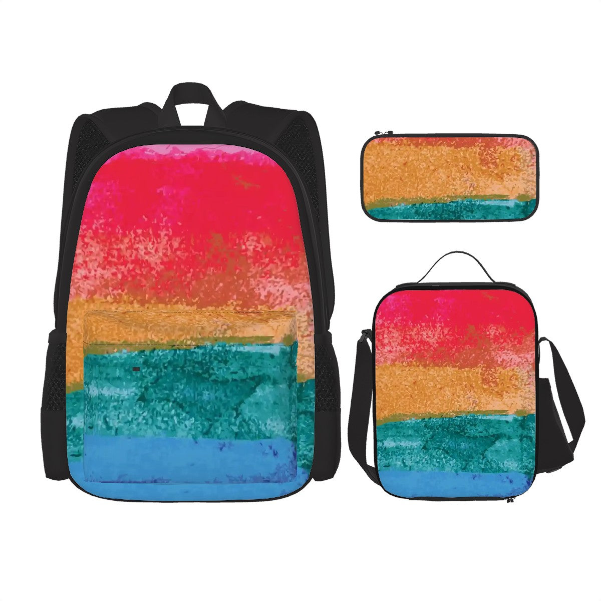 Daphne's Rainbow Surprise Backpack with Lunch Box