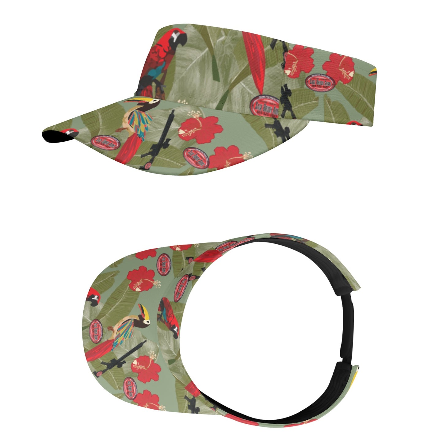 Sage Brush Arms Sports Visor - Miniaday Designs, LLC.