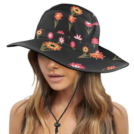 Miniaday Designs Women's Wide Brim Hat