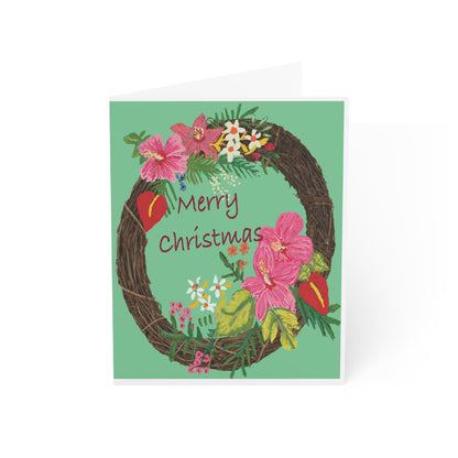 Miniaday Designs Tropical Christmas Greeting Cards (1, 10, 30, and 50pcs)