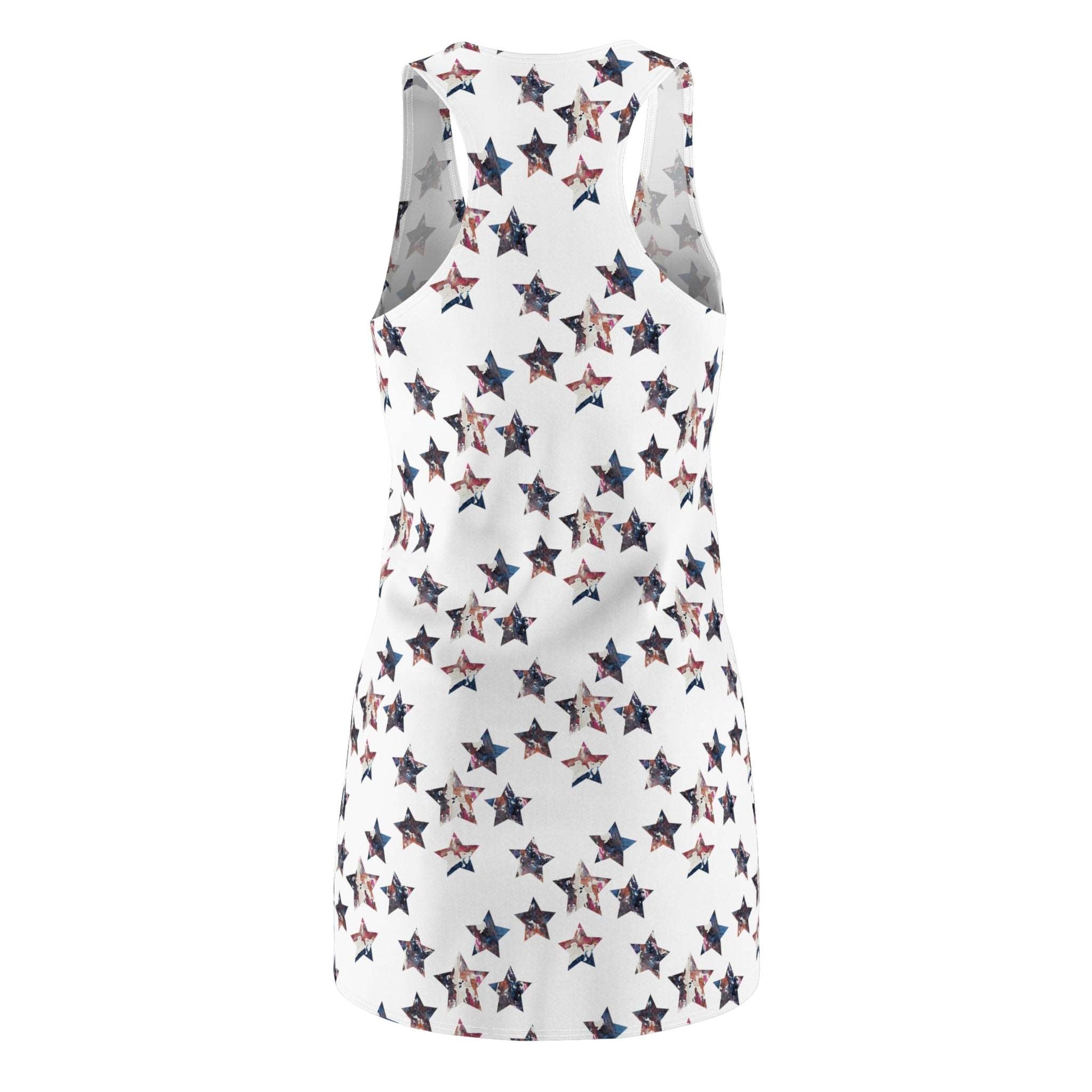 Americana Impressions Collection by Miniaday Designs, LLC. Women's Cut & Sew Racerback Dress SPORTY FIT