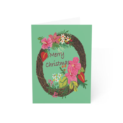 Miniaday Designs Tropical Christmas Greeting Cards (1, 10, 30, and 50pcs)