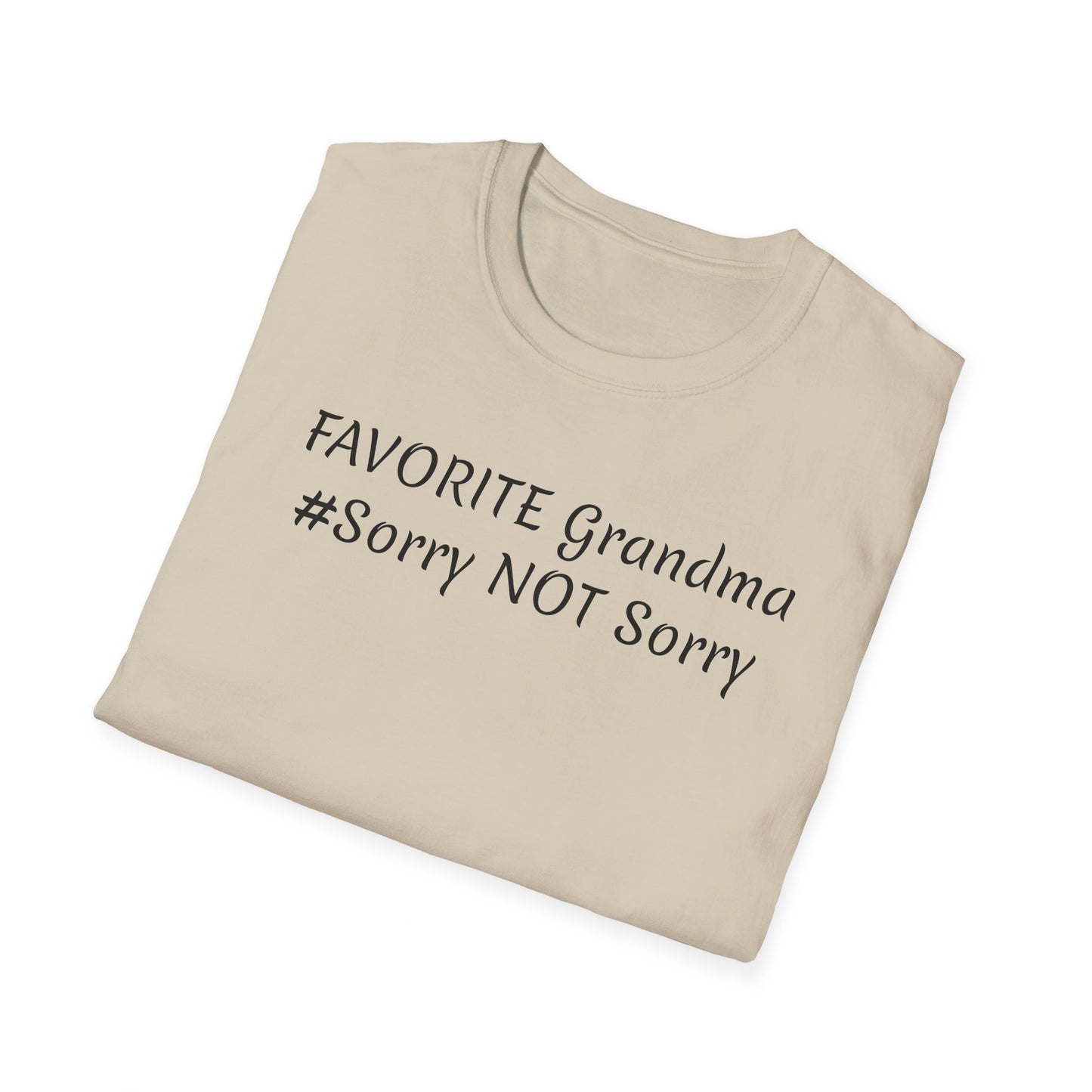 FAVORITE GRANDMA Unisex Softstyle T-Shirt