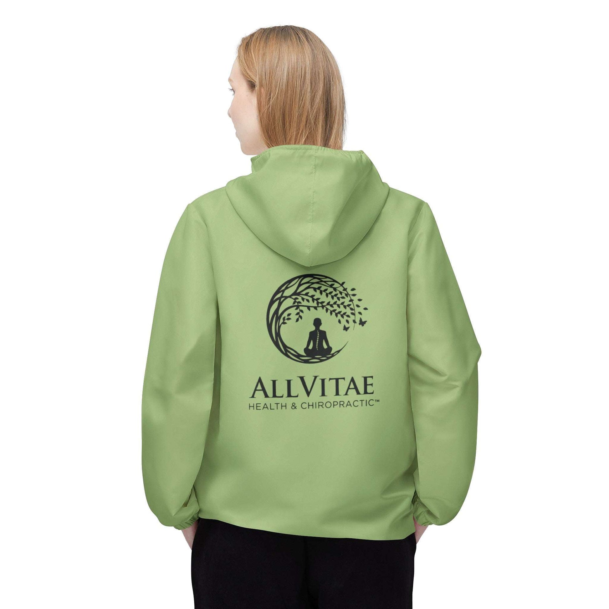 Allvitae Green Windbreaker Jacket