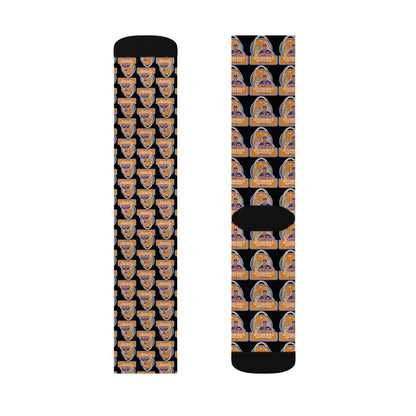 Bitcoin Ben St Louis Club Black Sublimation Socks