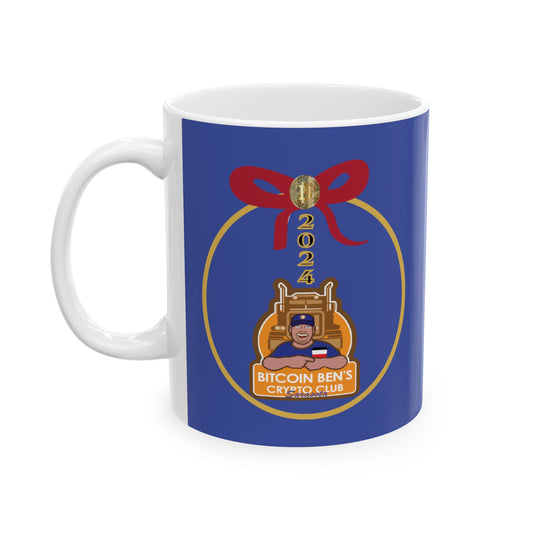 BBCC Sarasota Christmas Ceramic Mug, (11oz, 15oz)