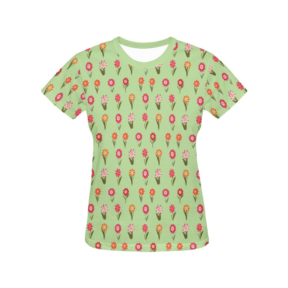 Miniaday Designs Blossoming Charm Women's Tops - Miniaday Designs, LLC.