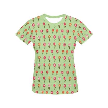 Miniaday  Designs Blossoming Charm Women's Tops