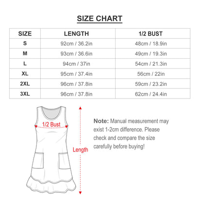 Sage Brush Arms Sleeveless U-Neck Dress 2 Piece Dress