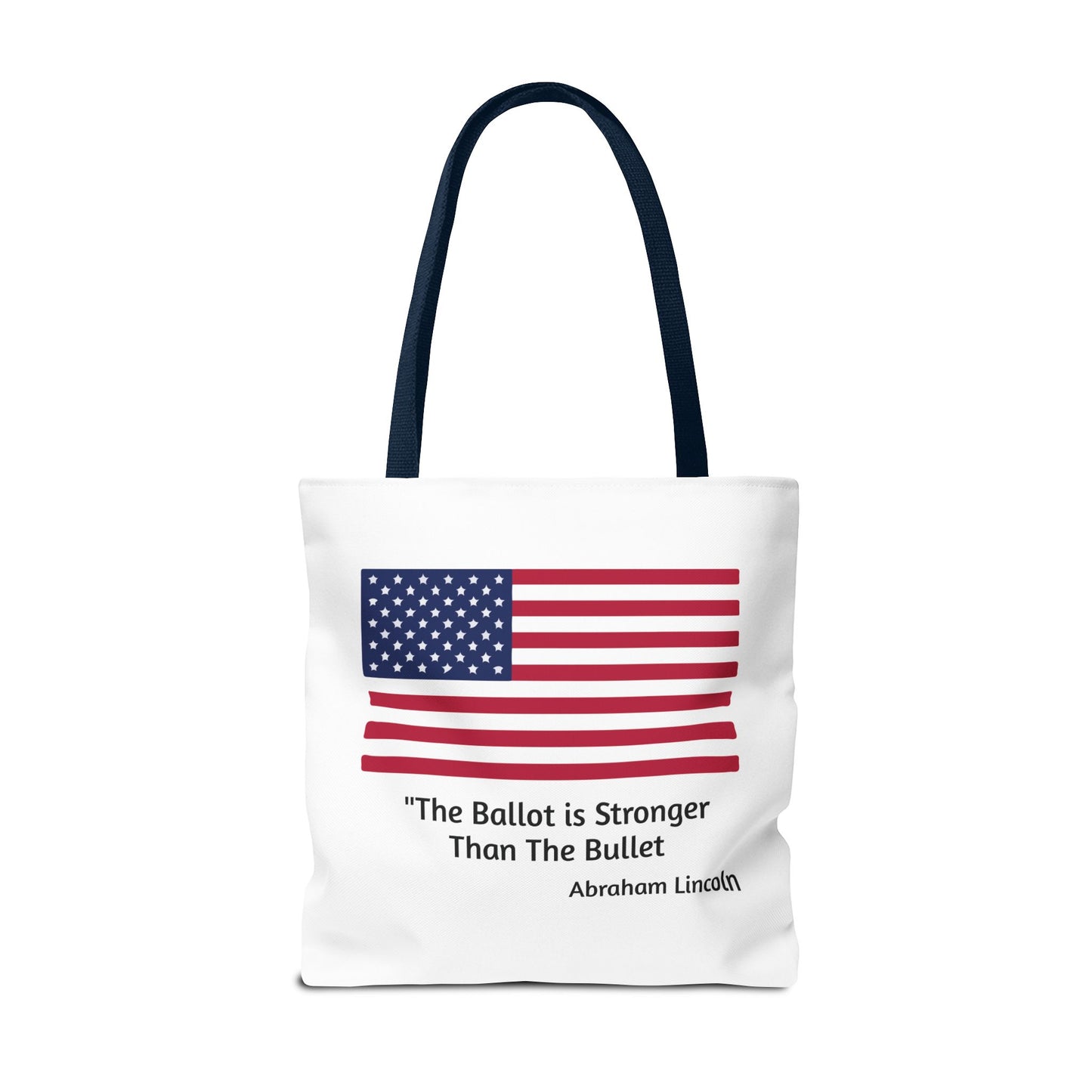 The Ballot is Stronger Than The Bullet Tote Bag (AOP)